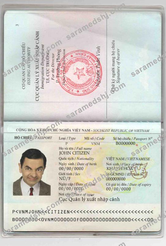 Vietnam passport